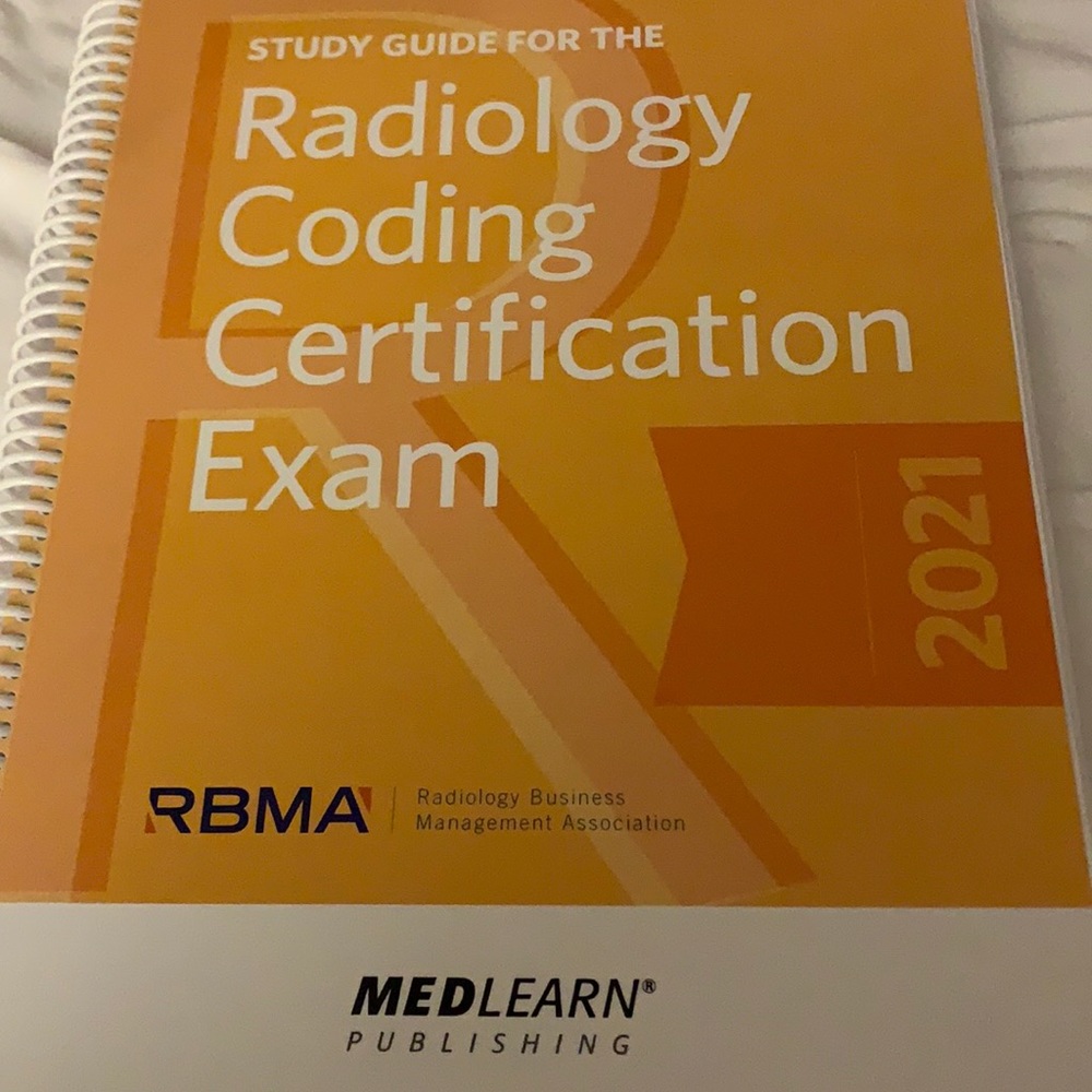 Radiology Coding Certification Exam 2021 - image 1